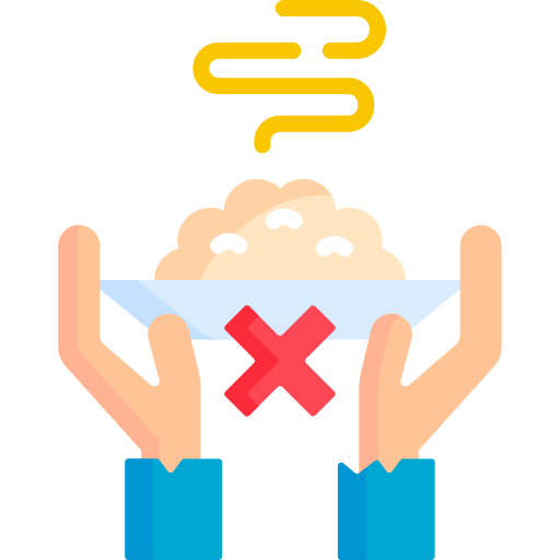 desnutrición icono gratis