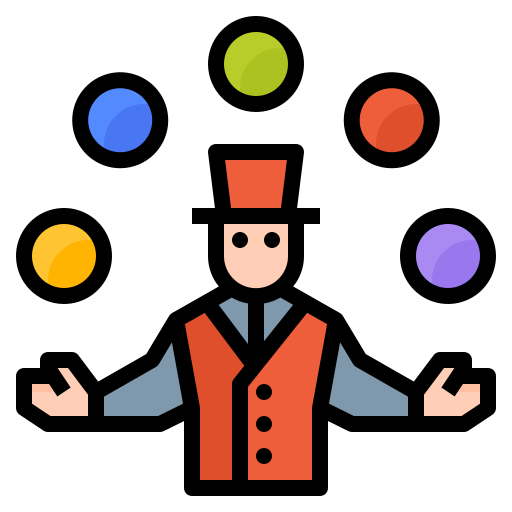 jonglerie Ultimatearm Lineal Color Icône