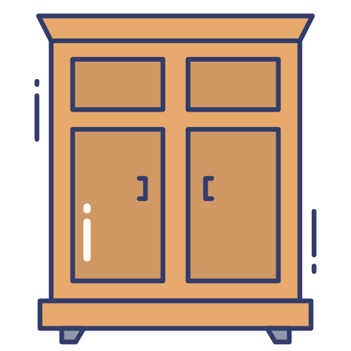 cartoon furniture clipart wardrobe