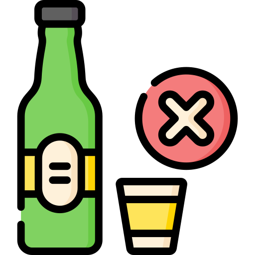 No alcohol free icon