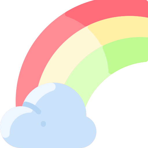 Rainbow Vitaliy Gorbachev Flat icon