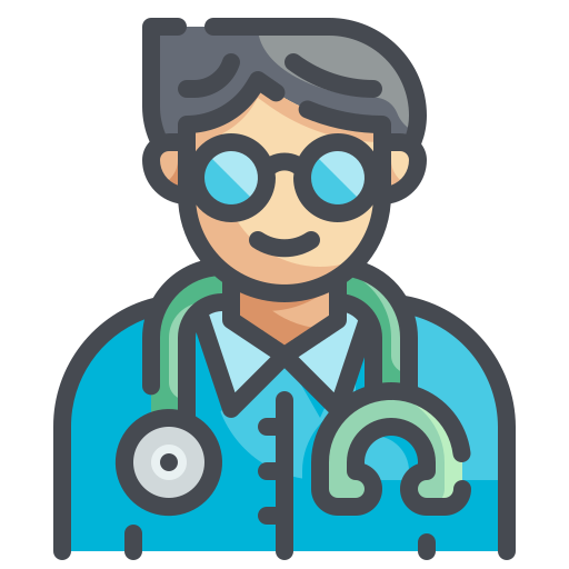 doctor en medicina icono gratis