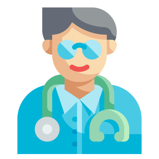 doctor en medicina icono gratis