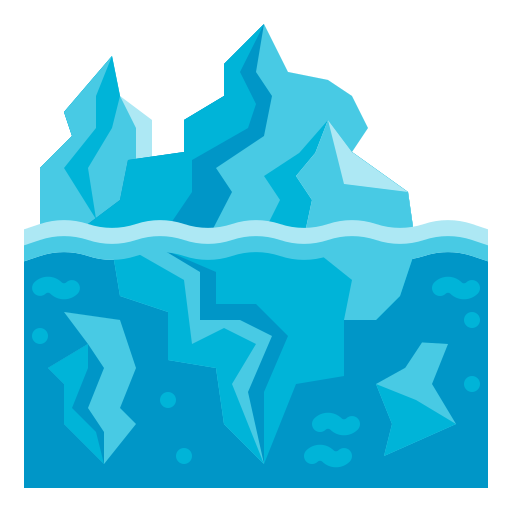 iceberg icono gratis