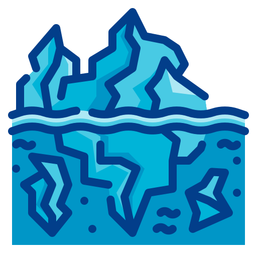 Iceberg free icon