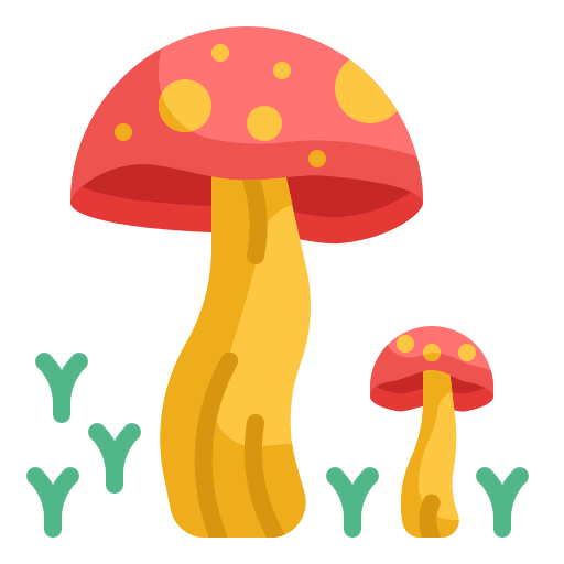 Mushroom Wanicon Flat icon