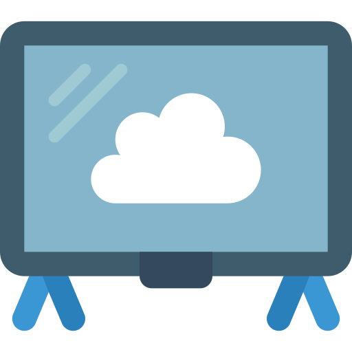 pantalla de televisión icono gratis