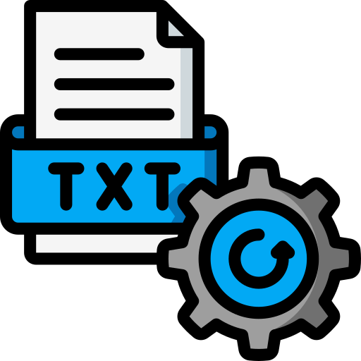 archivo txt icono gratis