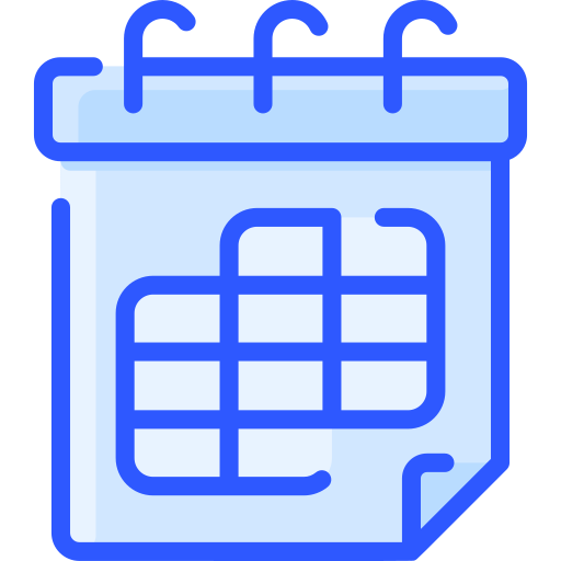 calendário grátis ícone