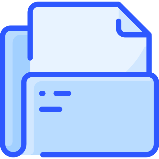 Folder Vitaliy Gorbachev Blue icon