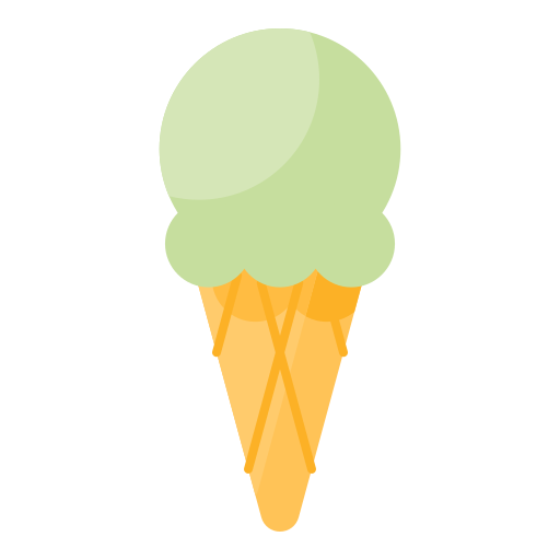 cucurucho de helado icono gratis