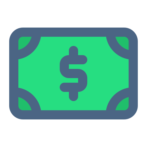 Dollar Generic Outline Color icon