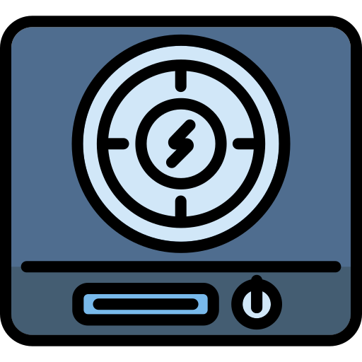 Electric stove - Free electronics icons