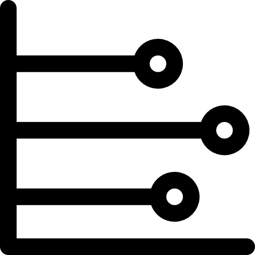 gráfico de linea icono gratis