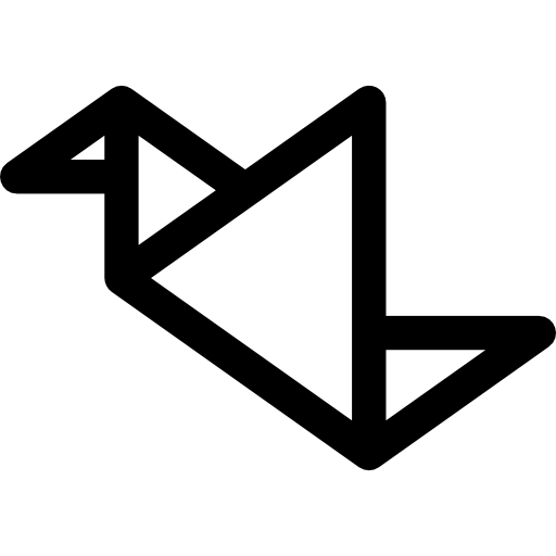 origami icono gratis