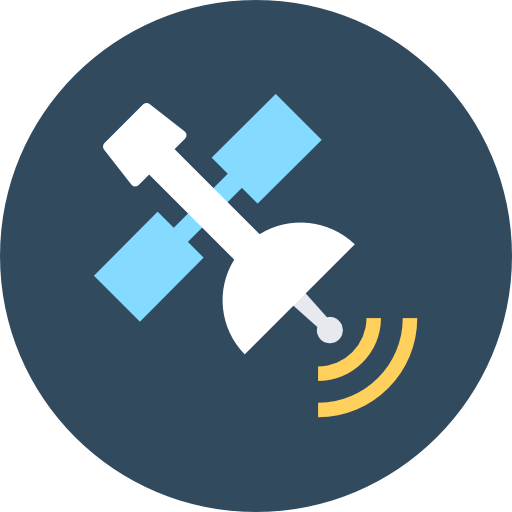 satélite icono gratis
