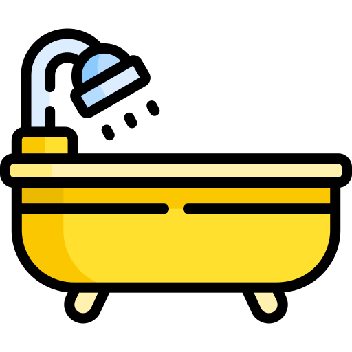 baignoire Icône gratuit baignoire Icône gratuit