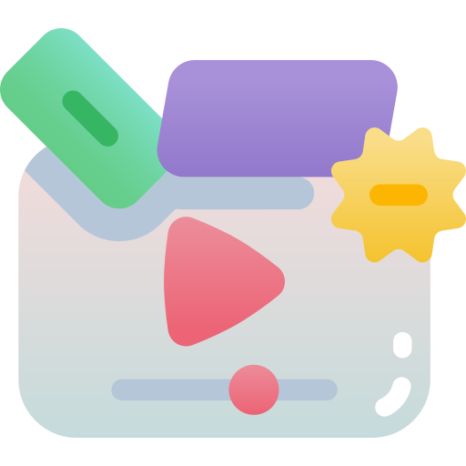 marketing vidéo Icône gratuit