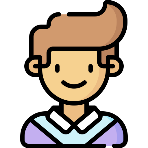 happy student boy character face 3d illustration icon 28206880 PNG