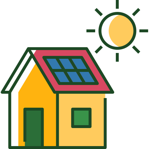 panel solar icono gratis