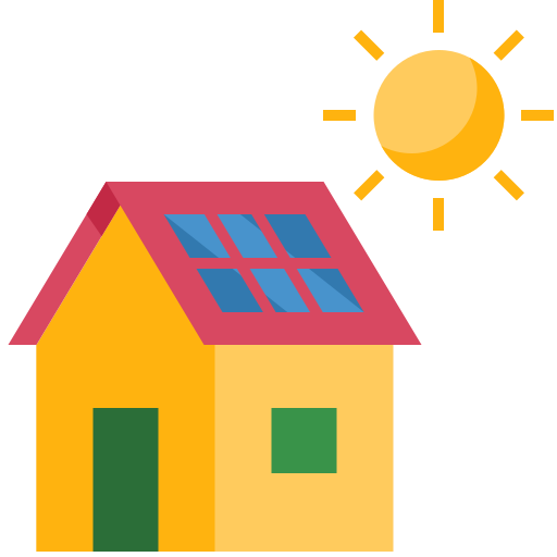 panel solar icono gratis