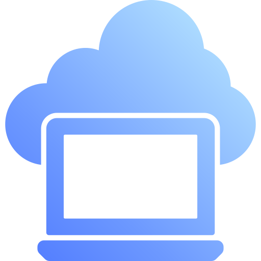 computación en la nube icono gratis