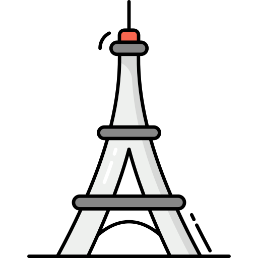 torre eiffel icono gratis