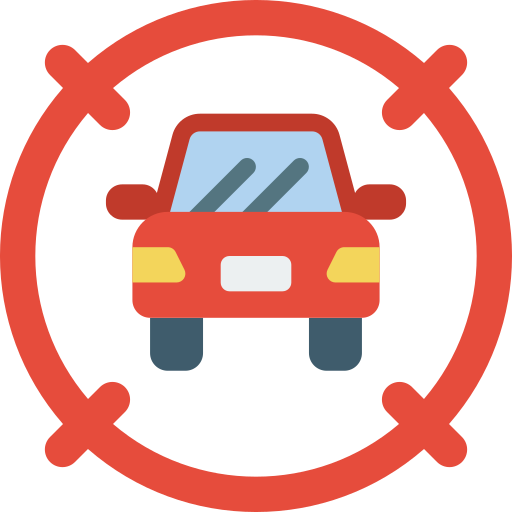 Car free icon
