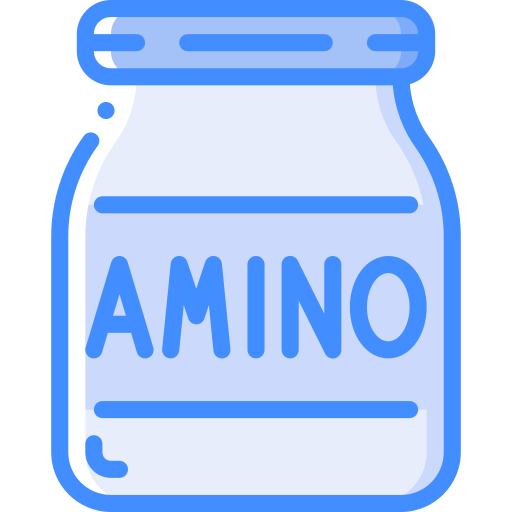 Amino acids Basic Miscellany Blue icon