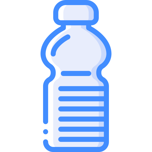 Bottle Basic Miscellany Blue icon