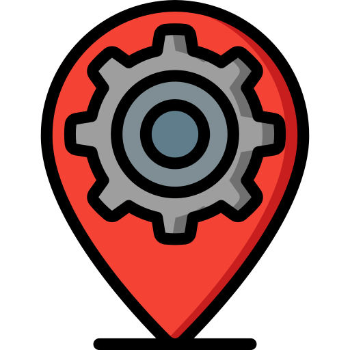 localización icono gratis