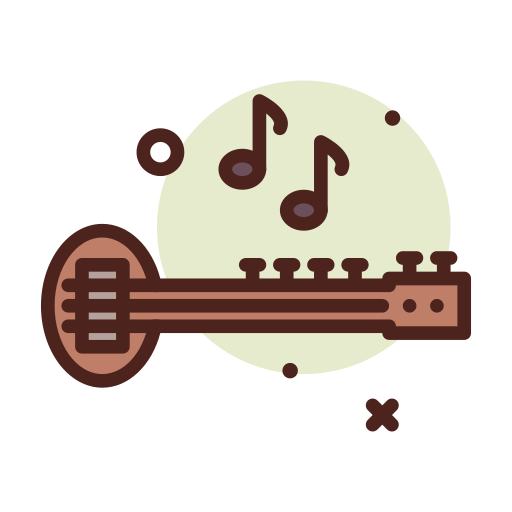 sitar icono gratis