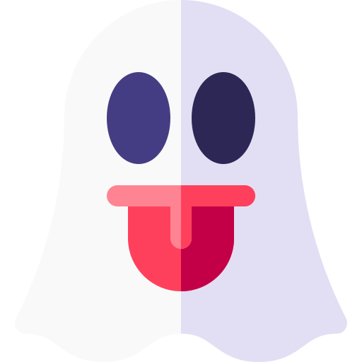 Ghost Basic Rounded Flat icon