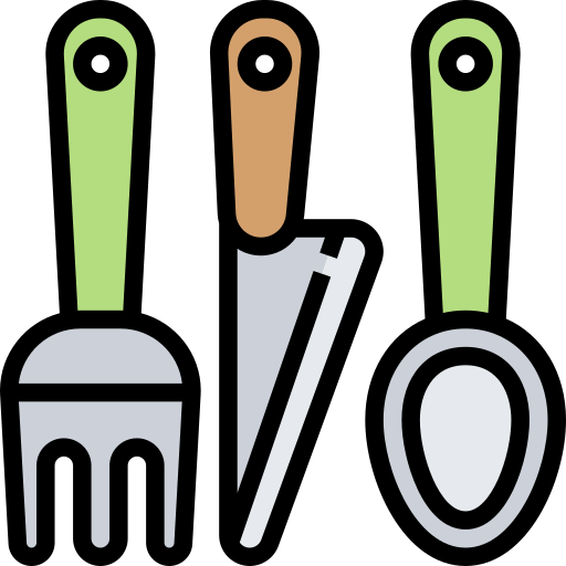 Cutlery Meticulous Lineal Color icon