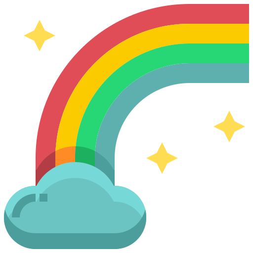regenbogen kostenlos Icon regenbogen kostenlos Icon