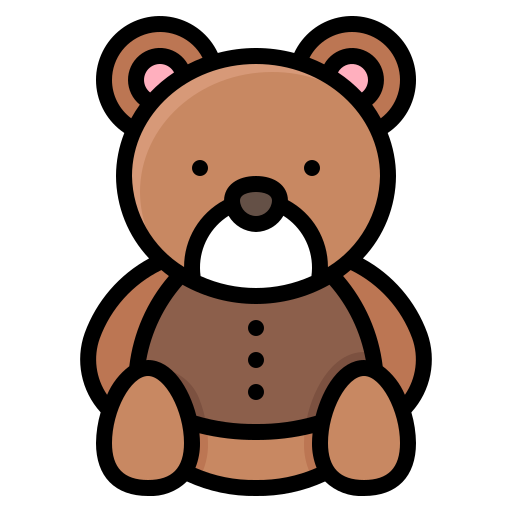 Teddy bear - free icon