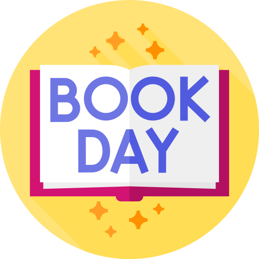 World book day Flat Circular Flat icon