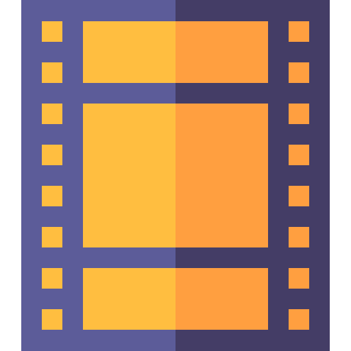 Movie Basic Straight Flat icon