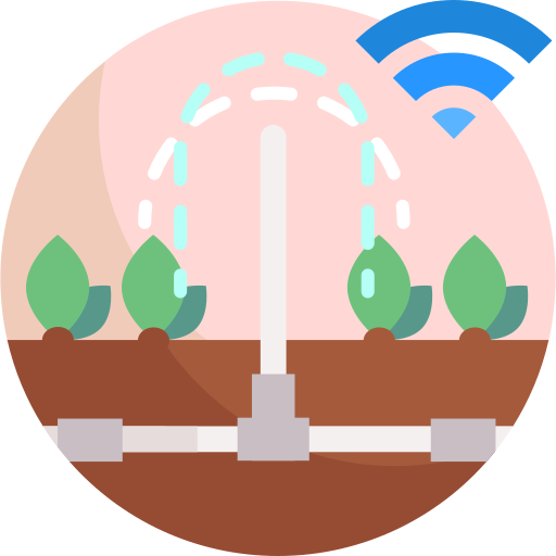 regando plantas icono gratis