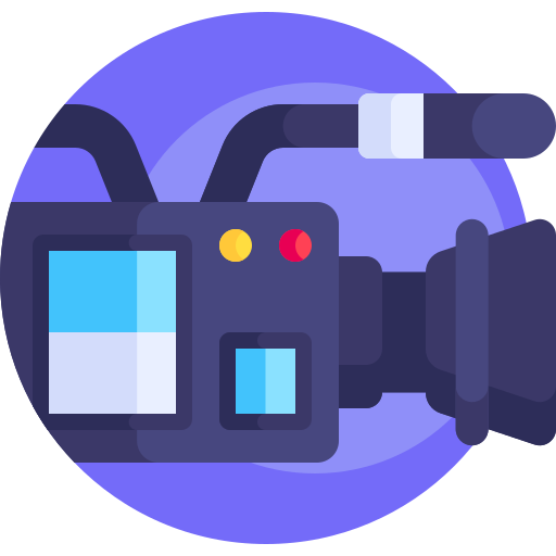 caméra vidéo Icône gratuit
