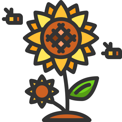 girasol icono gratis