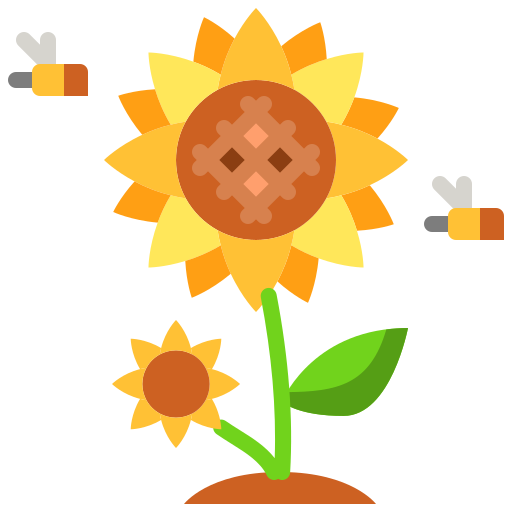 girasol icono gratis