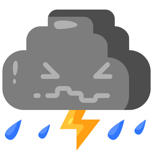 tormenta icono gratis