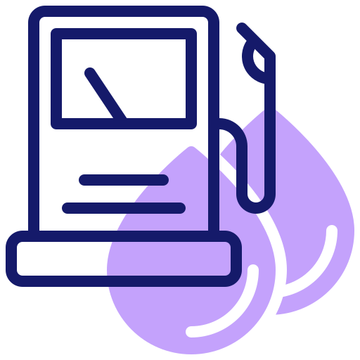 Gasoline station free icon
