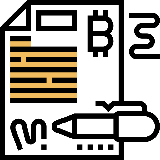 서명 무료 아이콘