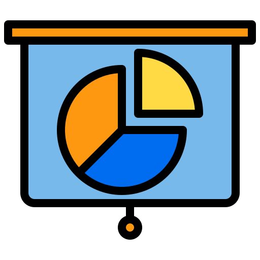 Pie chart free icon
