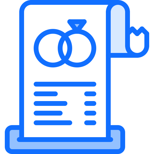 List Coloring Blue icon