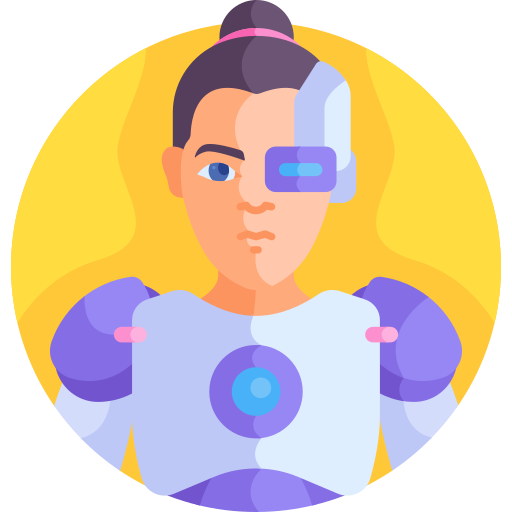 cyborg icono gratis