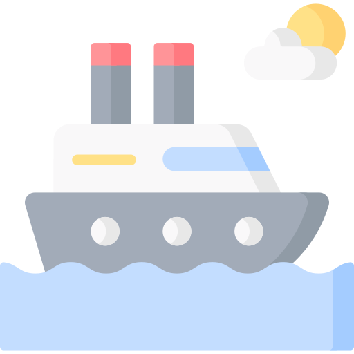 Cruise ship Special Flat icon