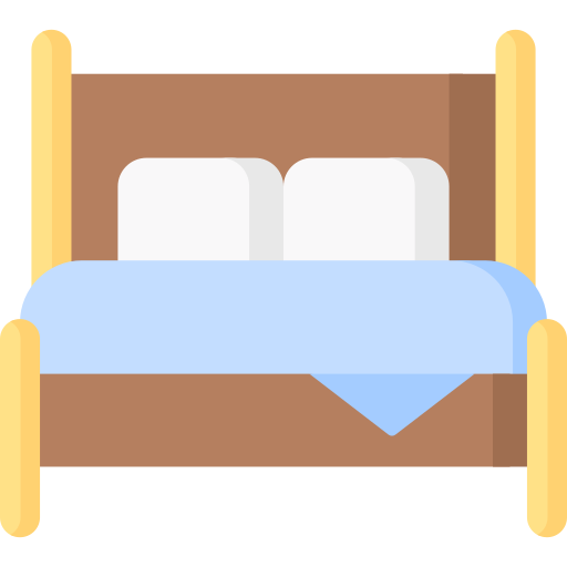 cama matrimonial icono gratis